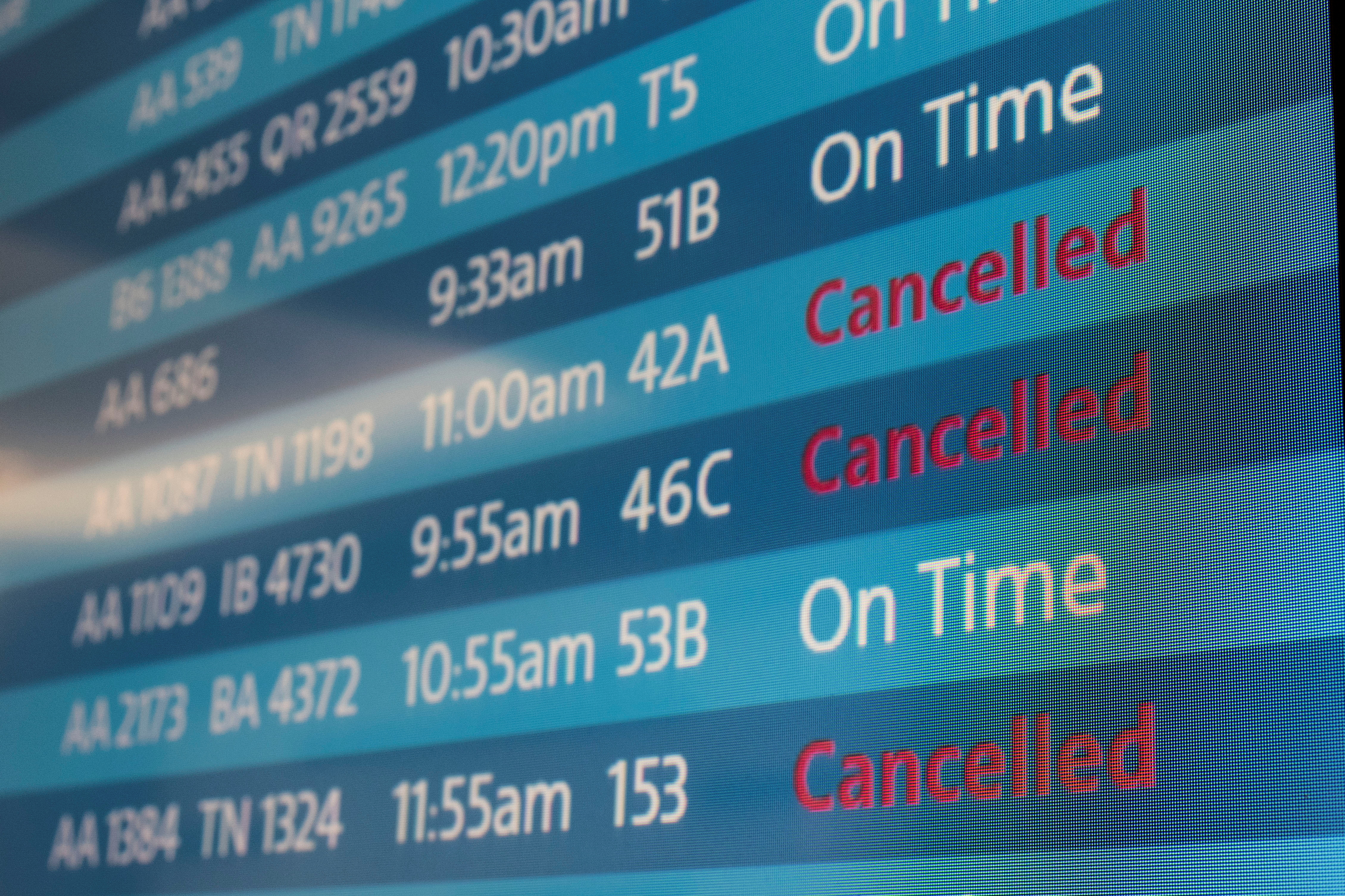 What Flights Are American Airlines Cancelling?