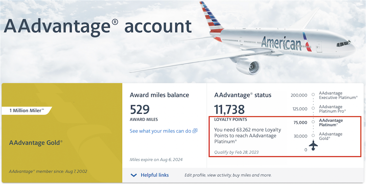 How Many Points to Fly American Airlines?