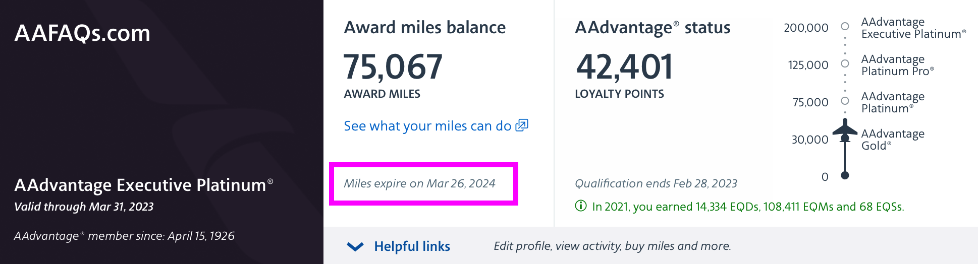 Do American Airlines Loyalty Points Expire?