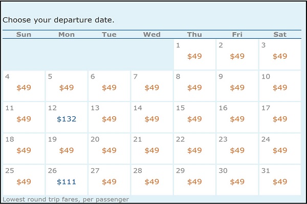 Does American Airlines Have a Low Fare Calendar?