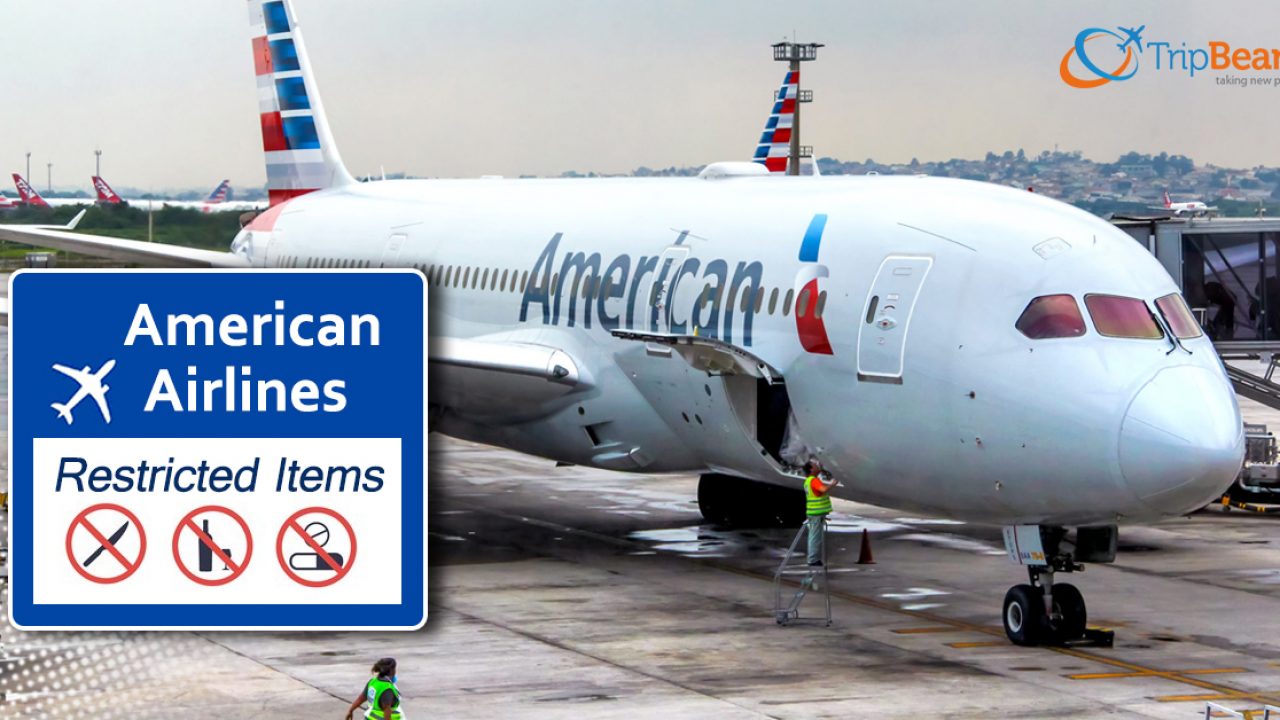 What is Not Allowed on American Airlines?