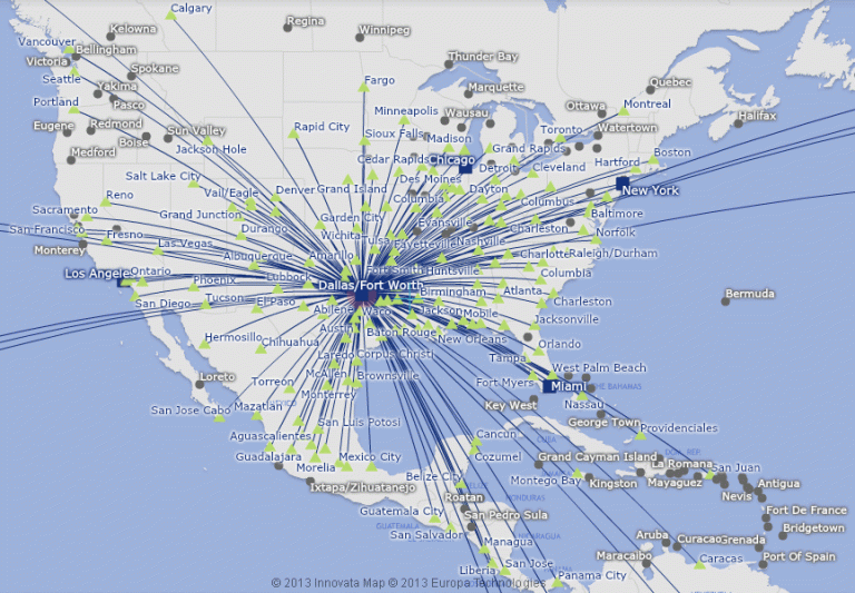 The Complete Guide To American Airlines’ Domestic Routes And Destinations