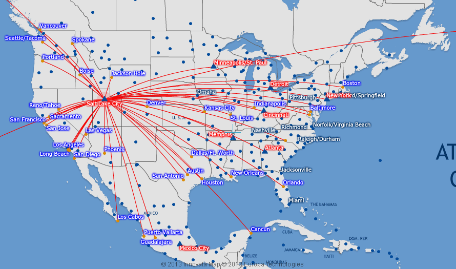 Top 7 Delta Airlines Routes for Adventure Seekers