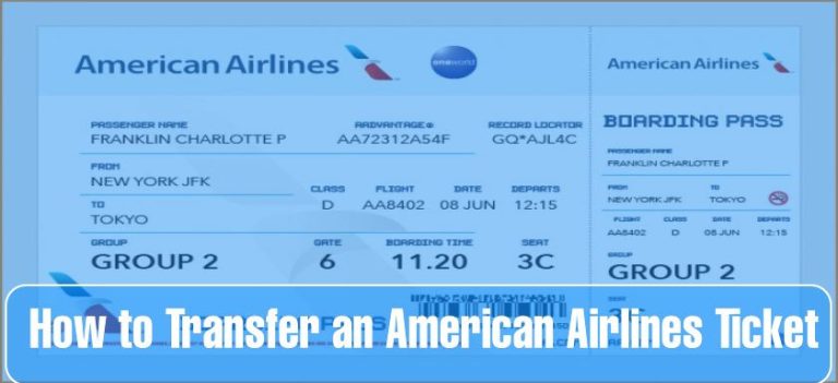 Are American Airline Tickets Transferable?