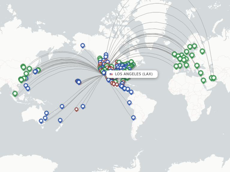 Where Does American Airlines Fly From Lax?