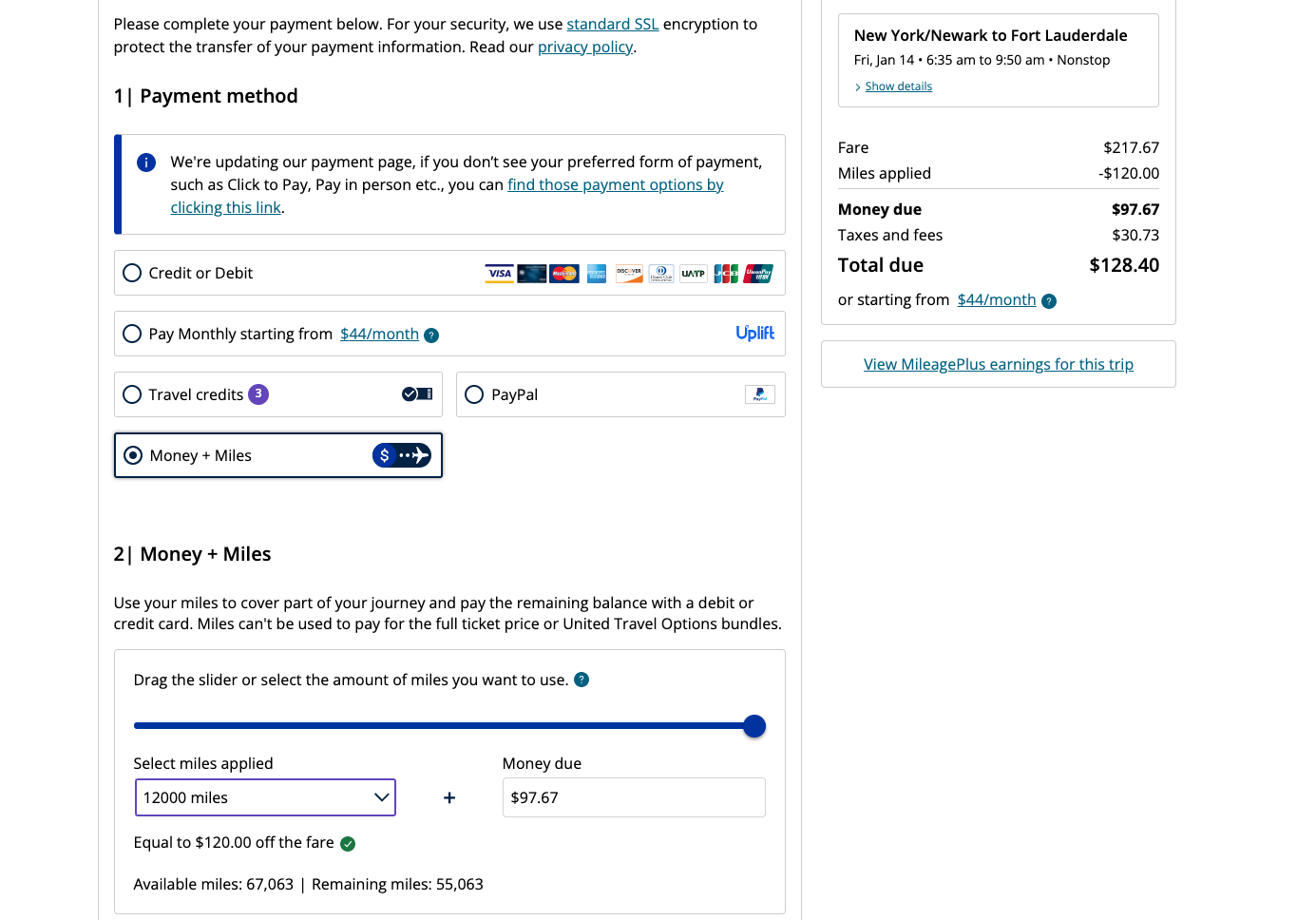 How to Add Mileage to United Airline?