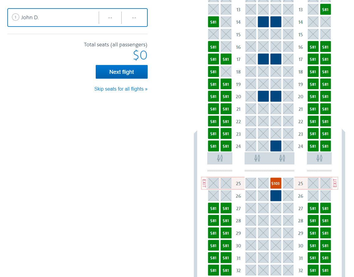 Where is My Seat on American Airlines?