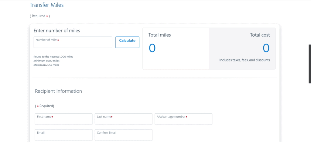 How to Transfer American Airline Miles?