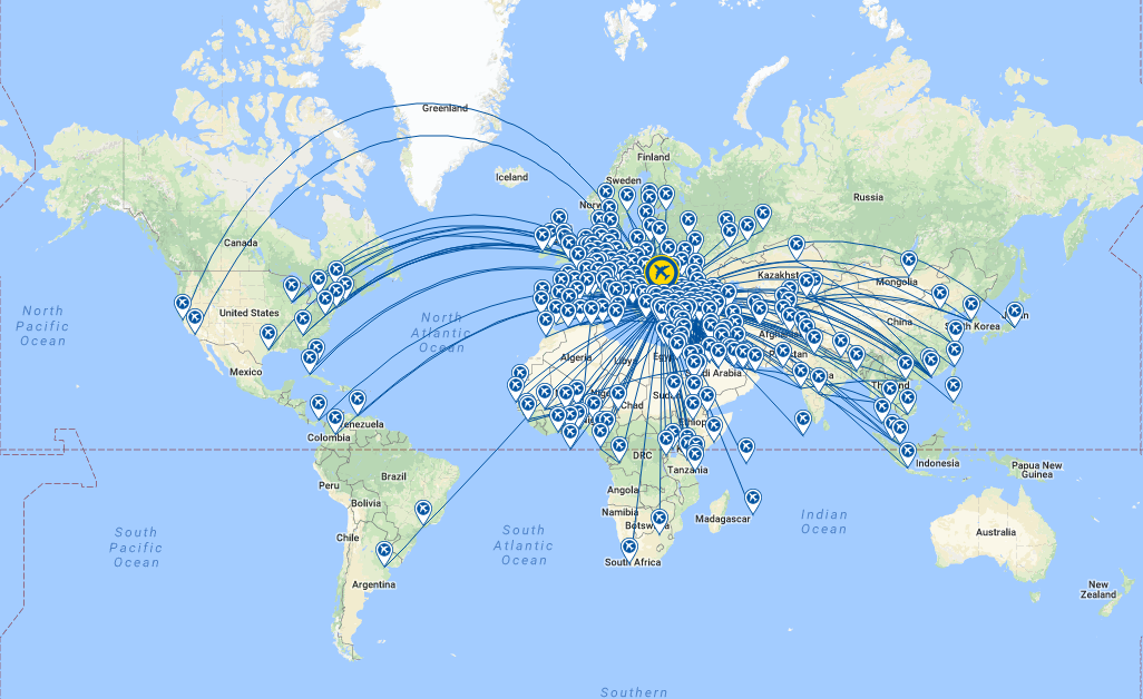 Where Does Turkish Airlines Fly in the United States?