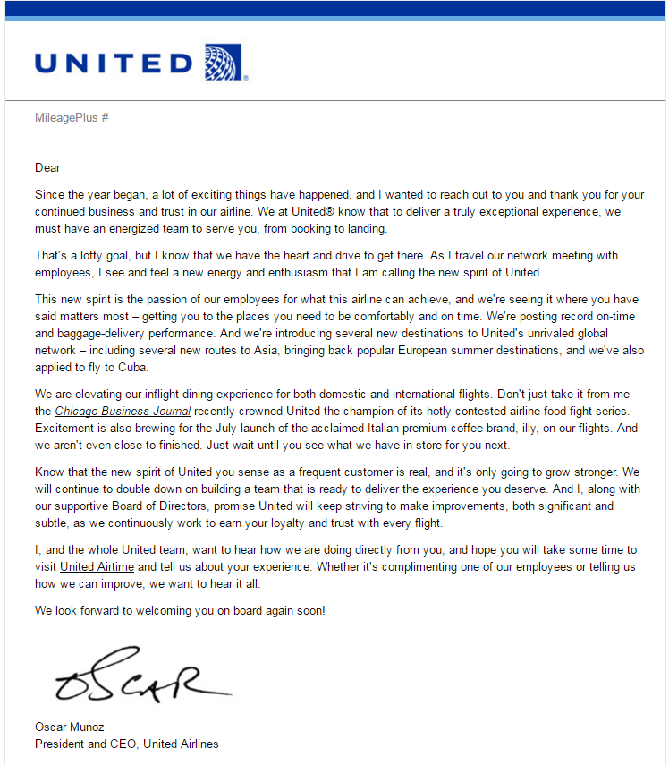 How Do I Email United Airlines Executives?