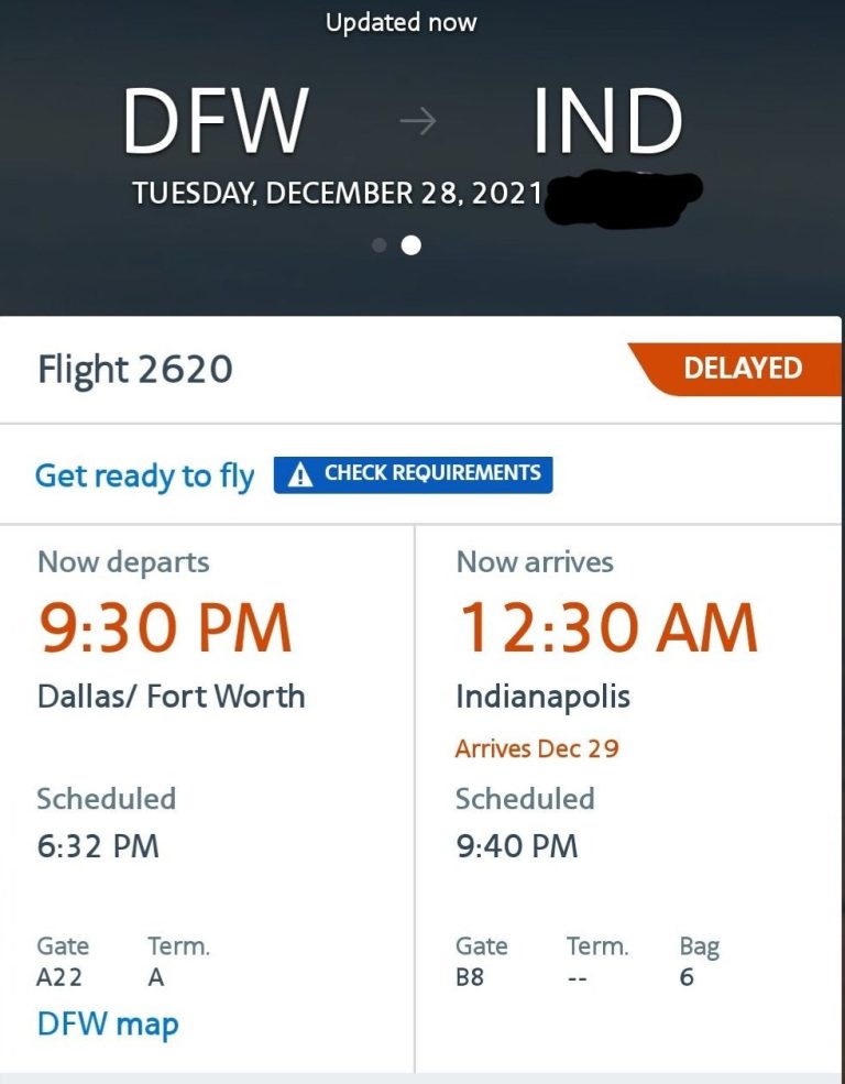 Why Is American Airlines Flight Delayed?