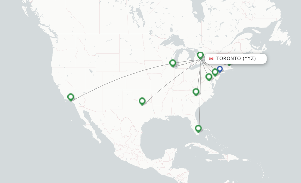 Where Does American Airlines Fly From Toronto?