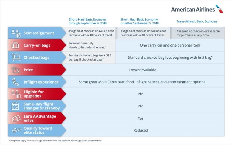 Can I Check A Bag With Basic Economy American Airlines?