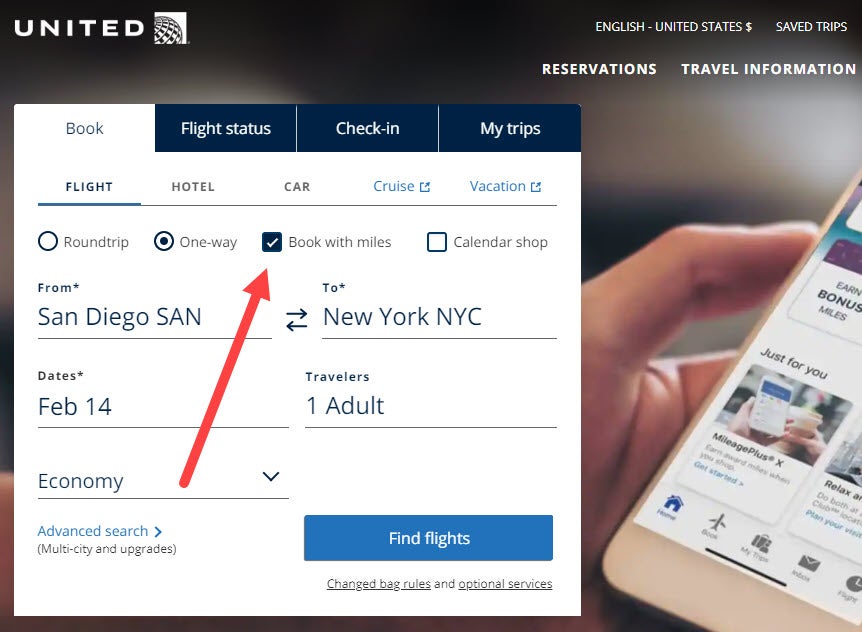 How To Use United Airlines Mileage Points?