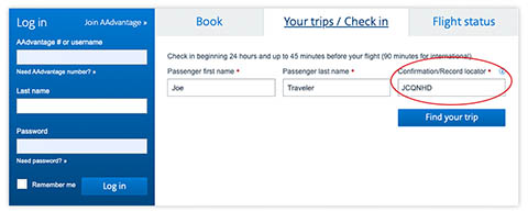 How to Find Past Trips on American Airlines?