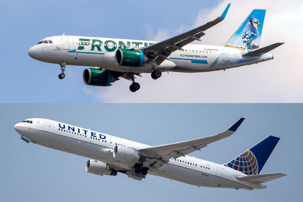 United Airlines Vs Frontier