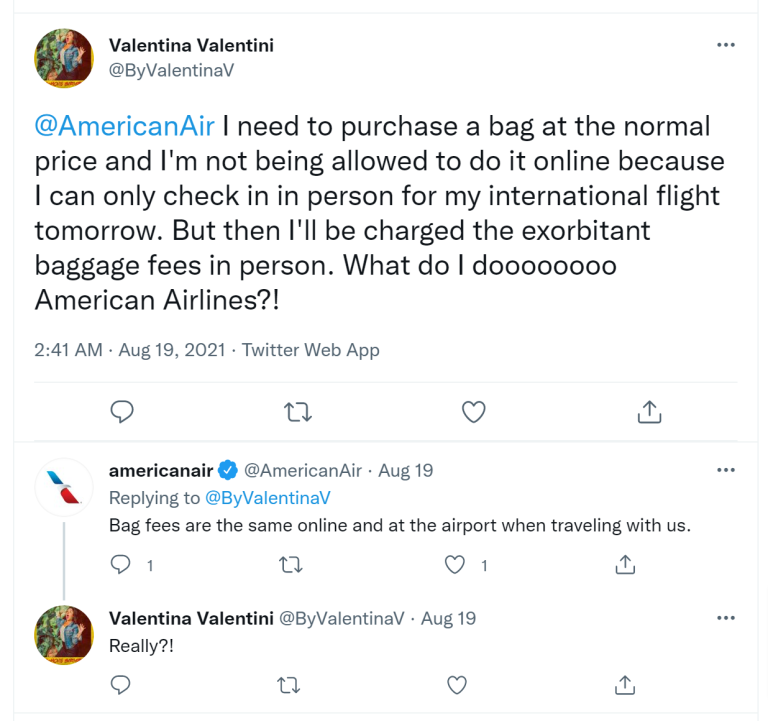 Can I Check My Bags Online With American Airlines?