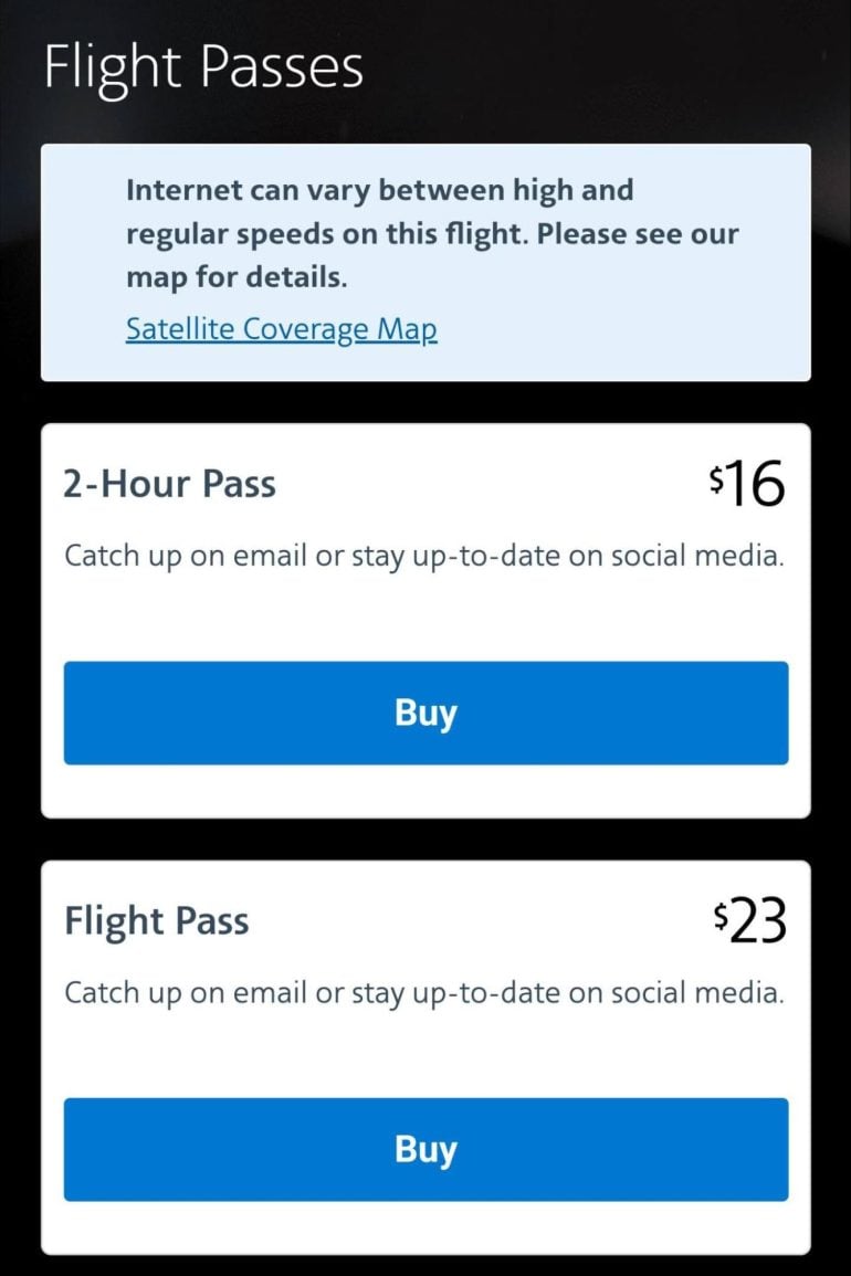 How Much is It to Buy Wifi on American Airlines?