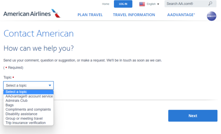 How Do I Get In Touch With American Airlines?