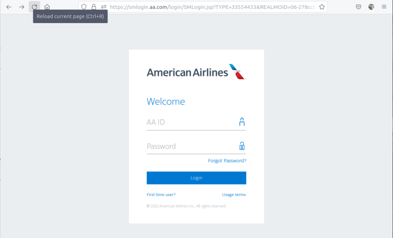 How To Unlock Your American Airlines Retireee Account?