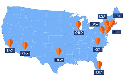 Where Are American Airlines Hubs?