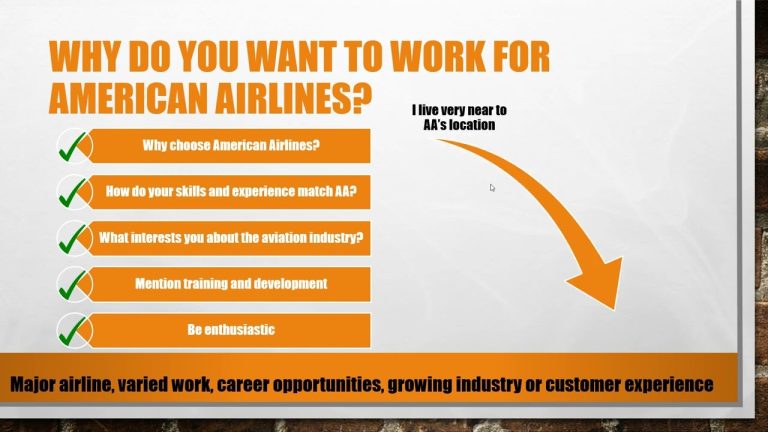 Why Work For American Airlines?