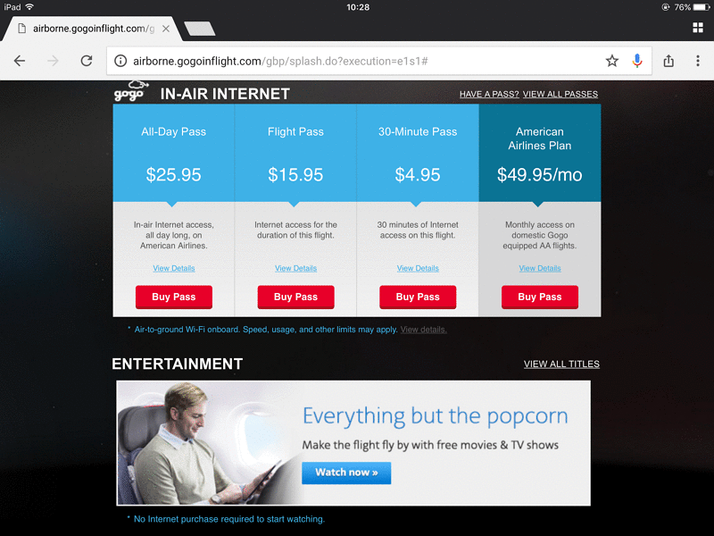 Does American Airlines Have Gogo Wifi?