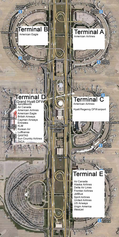 What Terminal is Delta Airlines at Dfw?