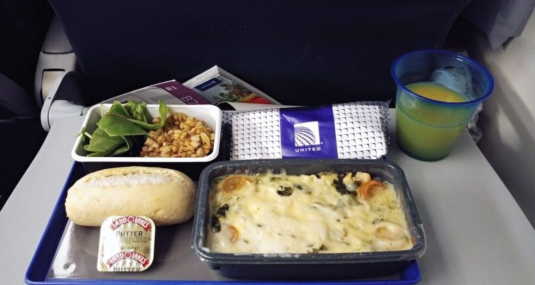 Does United Airlines Serve Food On International Flights?