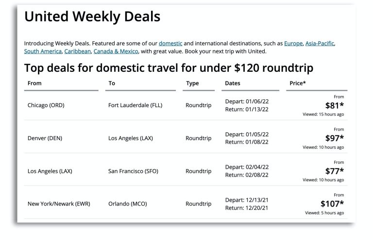 8 Tips For Finding The Best Deals And Discounts On United Airlines